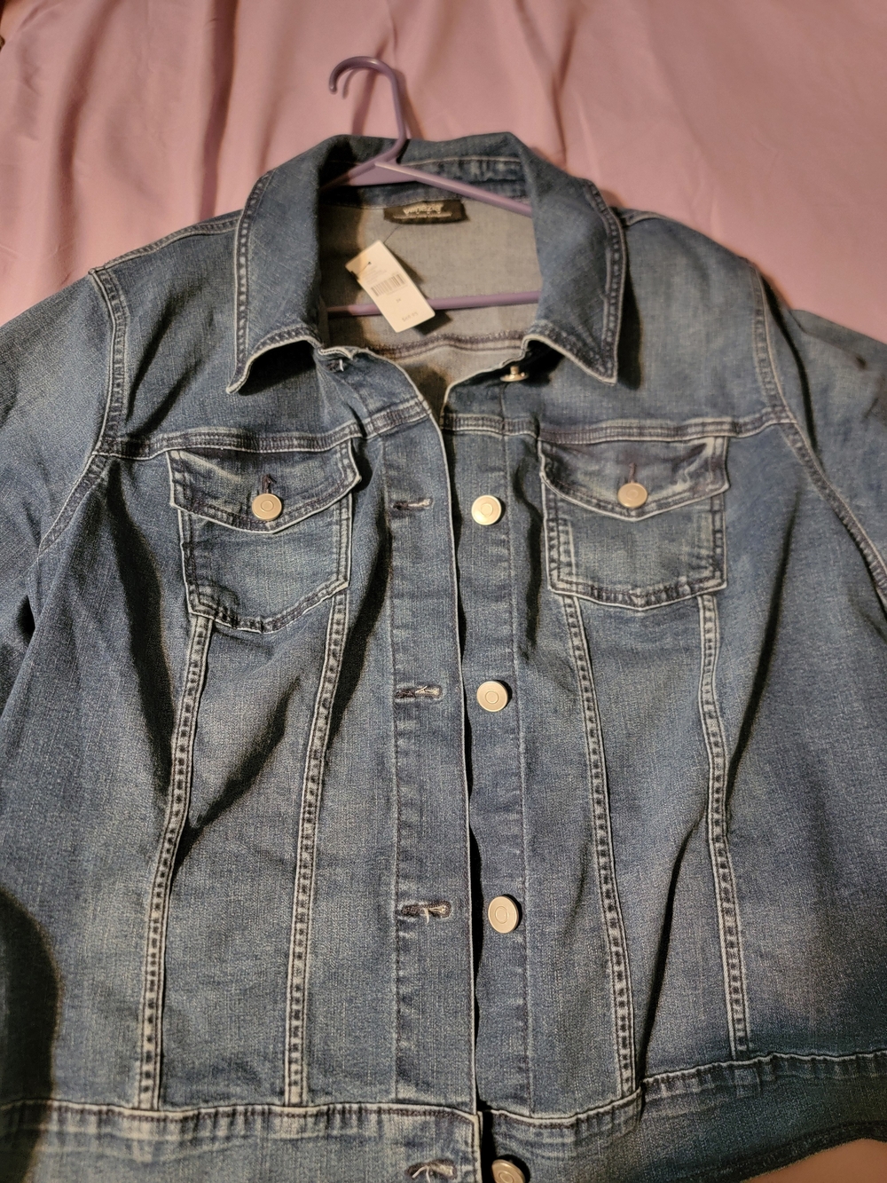 Venezia Medium Wash Blue Denim Jacket